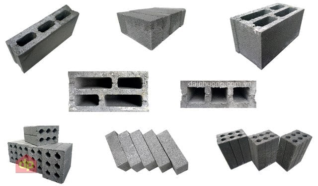 Gạch xi măng cốt liệu còn có các tên gọi khác là: gạch không nung xi măng cốt liệu (gạch xmcl), gạch bê tông, gạch block,....