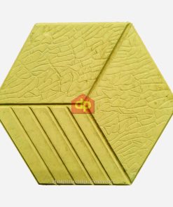 Gạch giả đá lục giác màu vàng